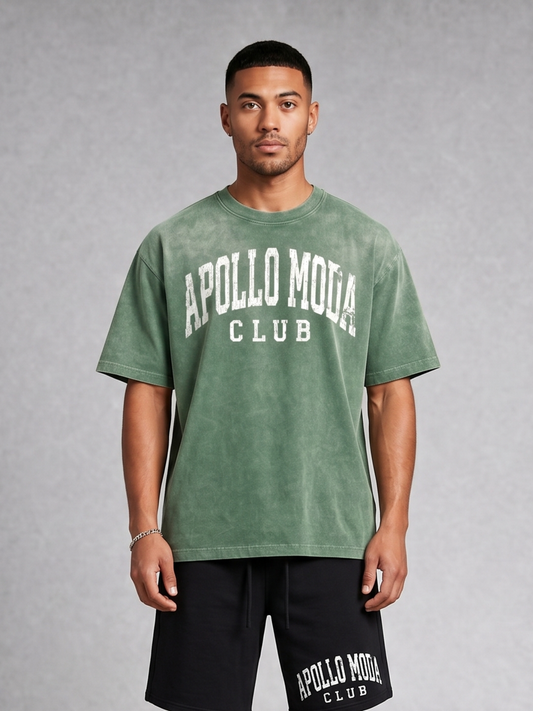 Club Washed Gradient Oversized Tee
