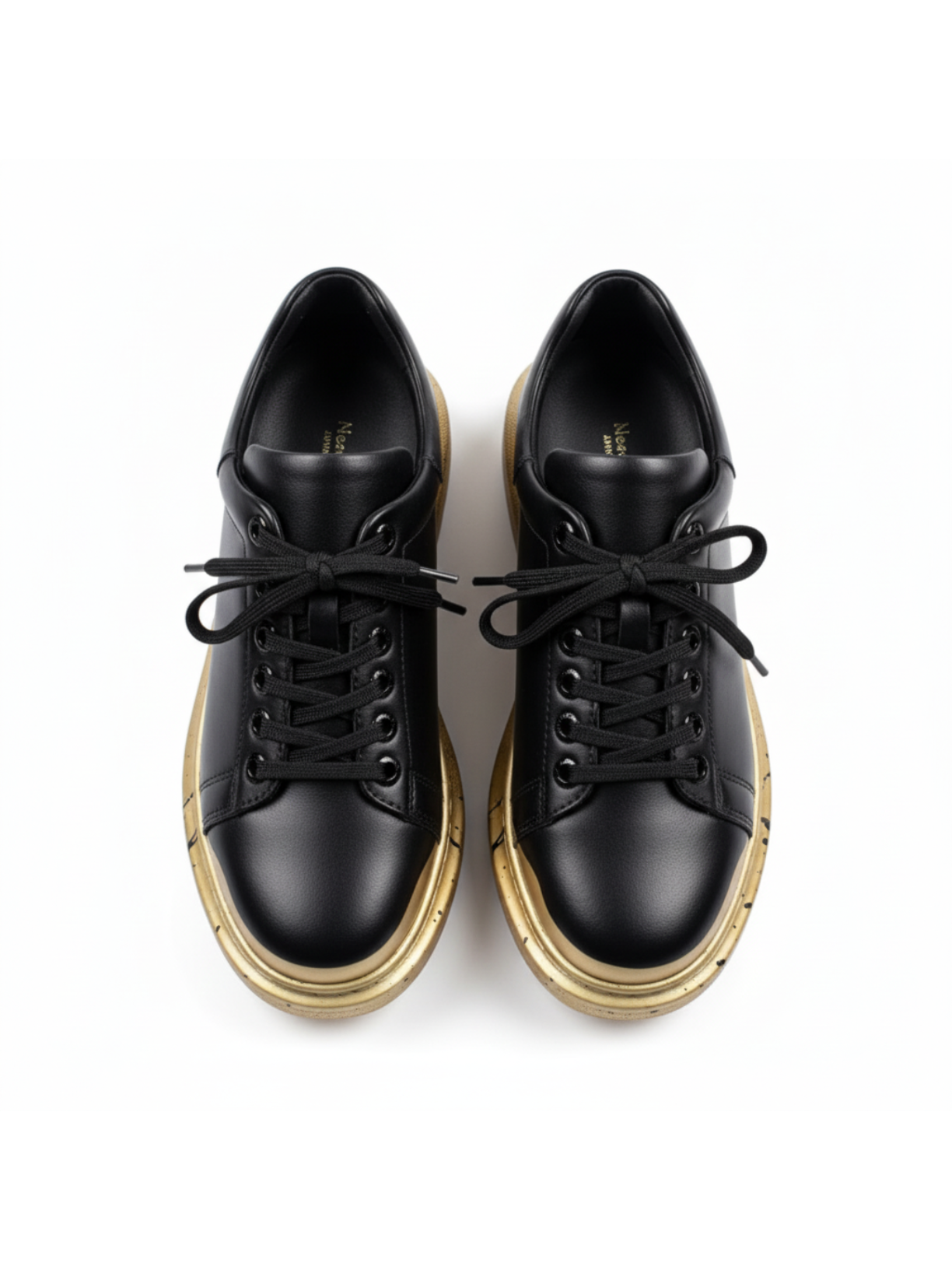 Men's Ember Glow custom sneaker by Apollo Moda, sixth angle