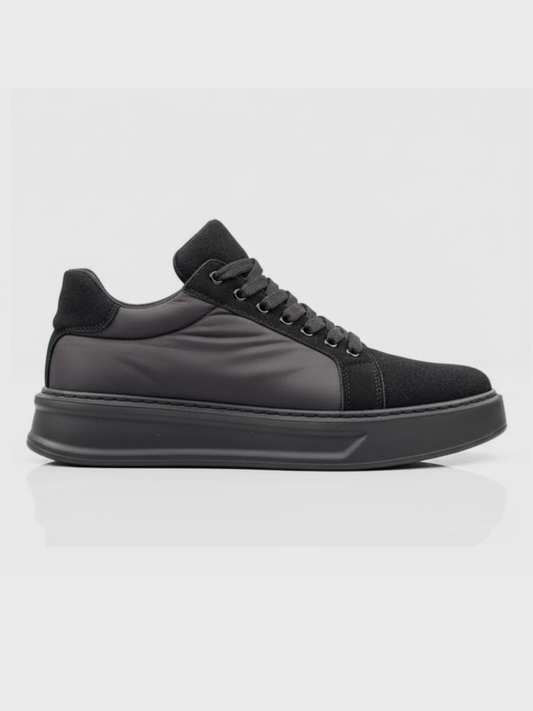 Apollo Moda Men's Genesis Axel black and white casual sneaker, main product photo